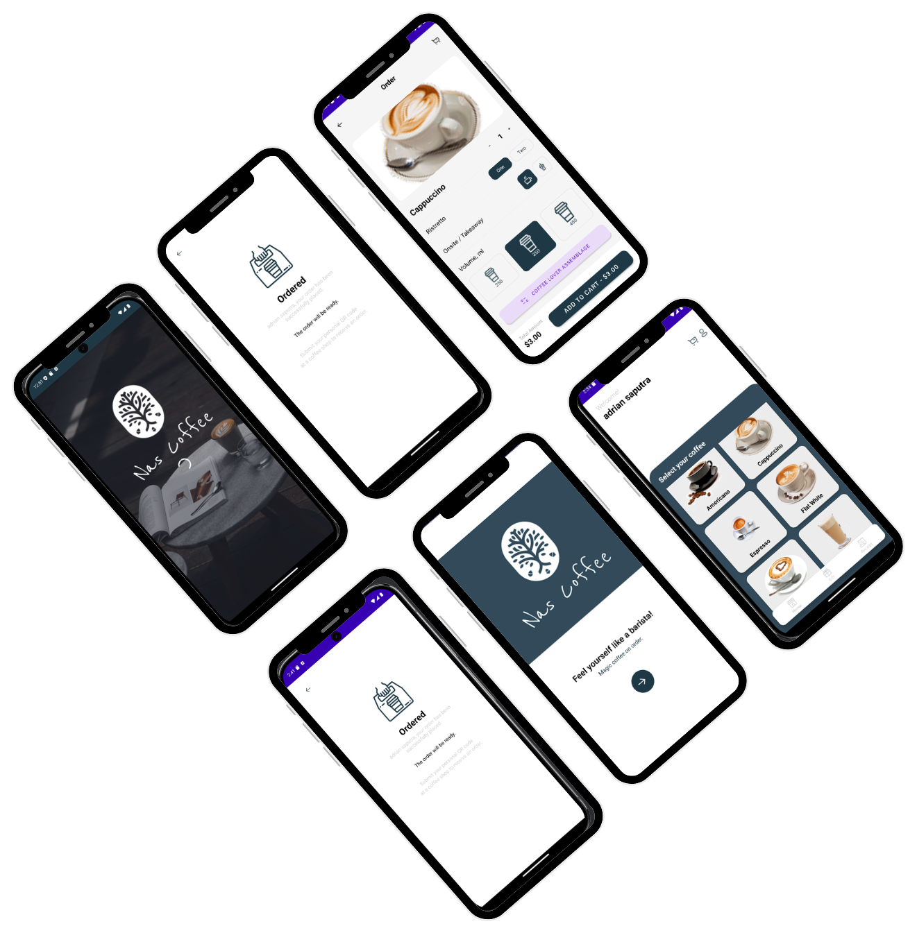 Nas Coffee Android App Preview